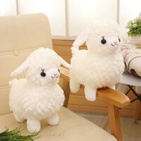 gấu bông đồ chơi thú nhồi bông  Mô Phỏng Cừu Nhỏ Sang Trọng Đồ Chơi Búp Bê Cừu Alpaca Búp Bê Ragdoll Sự Kiện Quà Tặng Sinh Nhật Cô Gái