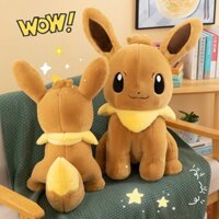 gấu bông đồ chơi thú nhồi bông  Mới Eevee Sang Trọng Đồ Chơi Pokémon Búp Bê Pokémon Búp Bê Pokémon Búp Bê Trẻ Em Gối Xuyên Biên Giới Lô213219