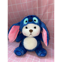 Gấu bông đội mũ stich