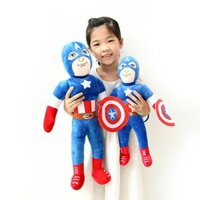 Gấu Bông Đội Trưởng Mỹ, Captain Amerca Siêu Anh Hùng Cho Bé