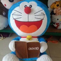 Gấu bông doremon màu xanh