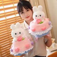 Gấu Bông Gấu Bó Hoa siêu đáng yêu - thú nhồi bông gấu hoa- SHOP 29HN