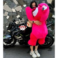 Gấu bông gấu dâu lotso khổng lồ 1m1 - 80cm - 60cm