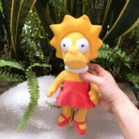 Gấu bông gia đình Simpsons new tem ful tag size 30cm(2hand)
