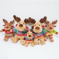 Gấu Bông Giáng Sinh Noel Tuần Lộc - thú nhồi bông đáng yêu- SHOP 29HN