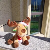 Gấu Bông Giáng Sinh Noel Tuần Lộc Ngồi - thú nhồi bông đáng yêu- SHOP 29HN