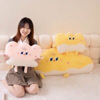 Gấu bông Gối đầu giường phô mai hoạt hình, đệm, giường ngủ, gối thắt lưng