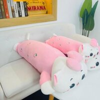 Gấu Bông  Gối Mèo Kitty Nằm - thú nhồi bông đáng yêu- SHOP 29HN