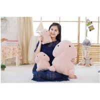 Gấu bông Gối ôm con ciu dễ thương 50 cm - Hàng VNXK cao cấp cực đẹp