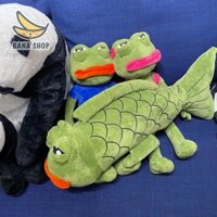 Gấu bông gối ôm ếch xanh Pepe cá chép siêu bựa dành cho vozer