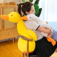 Gấu bông, gối ôm hình con vịt khủng lồ, con vịt dễ thương