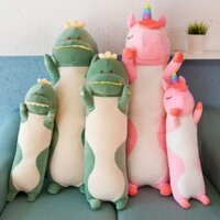 Gấu bông gối ôm khủng long 80cm