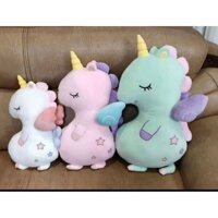 Gấu bông gối ôm kỳ lân, ngựa một sừng nhồi bông