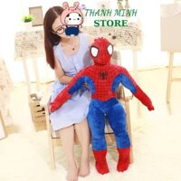 Gấu Bông Gối Ôm Siêu Nhân Người Nhện Đủ Size Cao Cấp THANH MINH STORE
