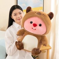 Gấu Bông Hải Ly Loopy cosplay Capybara, thú nhồi bông Loopy cosplay Chuột lang nước Capybara