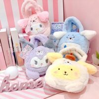 gấu bông Hàng sẵn có Sanrio Biển Sư Tử KT Giai Điệu Quế Chó Kulomi Búp Bê Sang Trọng Búp Bê Túi Xách Đồ Trang Trí Lấy Máy