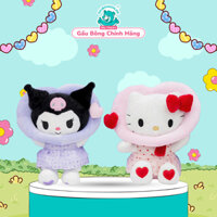 Gấu bông hello kitty đội phao hồng Gấu Bông Online thú nhồi bông kuromi đội phao tím mềm mịn cao cấp