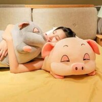 Gấu Bông Heo Buồn Ngủ Heo Mắt Híp Co Dãn 4 Chiều