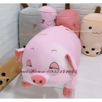 Gấu Bông Heo Lười - Gối ôm Heo Lười các size