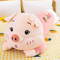 Gấu bông heo nằm heo lười cao cấp