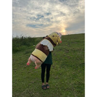 Gấu bông Heo Ong Khổ vải M2 , gối ôm đồ chơi , hàng cao cấp