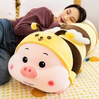 Gấu Bông Heo Ong Vàng, Thú Nhồi Bông Lợn Ong Biến Hình Cute Mềm Mịn Size 80cm, 1m, 1m2 - Shop Gấu Misa