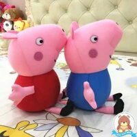 Gấu bông ,heo peppa đáng yêu nghộ nghĩnh 25cm