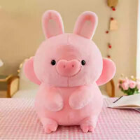 Gấu Bông Heo Thiên Thần Đáng Yêu Qùa Tặng Cho Bé, Bạn Gái