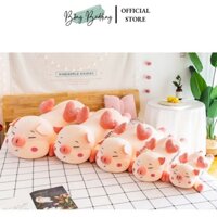 Gấu Bông Heo Thiên Thần Lợn Cánh Tiên - Gối ôm hình dễ thương Siêu Cute Size Lớn