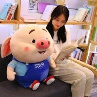 gấu bông heo tiktok size cực lớn 80cm