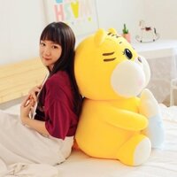 Gấu Bông Heo và HỔ Ôm Bình Sữa Size 80cm Siêu To, Heo Milk Lợn Nhồi Bông Chất Liệu Vải Mịn Cao Cấp Mẹ Chũn Bedding