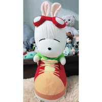 Gấu bông Hí Mashimaro cosplay trong chiếc giày 👟👟