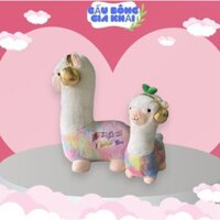 Gấu Bông Hình Con Lạc Đà Màu Loan Sang Chảnh