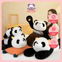 Gấu Bông Hình Gấu Trúc Siêu Mềm Mịn, Thú Nhồi Bông Panda Mệt Mỏi Kẹp Chân Giường Cho Bé - G127