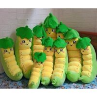 Gấu bông hình sâu, đậu