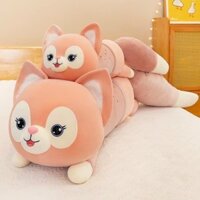 Gấu Bông Hồ Ly Đuôi Chồn Chất Liệu Mền Mại ( nhiều kính thước) Thú Bông Thú Nhồi Bông Toy Đồ Chơi