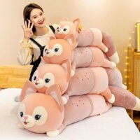Gấu Bông Hồ Ly,Gối Ôm Cáo Đuôi Chồn Thú Nhồi Bông Siêu Dễ Thương