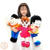 Gấu bông hoạt hình Nobita ,Suka,Chaien cao cấp 60cm