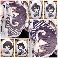 Gấu bông Iguro Obanai Kimetsu no yaiba /Gối ôm ngủ Xà trụ Iguro