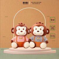Gấu bông khỉ con mặc áo - Gấu bông đồ chơi BiBi cao cấp