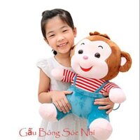 Gấu bông khỉ cười đáng yêu cỡ 40 cm