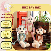 Gấu Bông Khỉ Tay Dài , Thú Nhồi Bông Khỉ Siêu Đáng Yêu Nghộ Nghĩnh Size 75Cm-85Cm