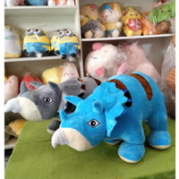 Gấu Bông Khủng Long 3 Sừng Siêu Dể Thương 90Cm, đáng yêu và mềm mịn Tla Thi Shop.