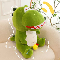 Gấu bông khủng long có con gà size lớn 45cm HOTTREND 2023 [SẴN HÀNG]