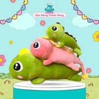 Gấu Bông Khủng Long Đuôi Tim chất nhung co dãn 4 chiều cao cấp, kích thước 1m8-1m35-1m1-85cm-60 cm