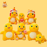 Gấu Bông Khủng Long Vàng Cảm Xúc Dễ Thương Mềm Mịn Cao Cấp Kích Thước 35cm - 50cm FOXX STORE