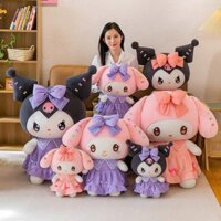 Gấu bông Kuromi, Melody nhập khẩu cao cấp, thú bông Kuromi, Melody dễ thương đủ kích thước