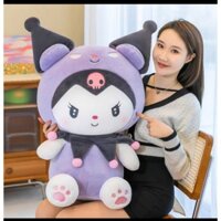 Gấu Bông Kuromi Mới Nhất 2024. Thú Nhồi Bông SANRIO Kuromi Hàng Cao Cấp Thú Bông Voi Đồ Chơi Toy