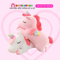 GẤU BÔNG KỲ LÂN UNICORN HỒNG GẤU BÔNG NGỰA PONY