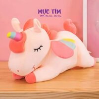 Gấu bông kỳ lân Unicorn nằm ngủ dễ thương